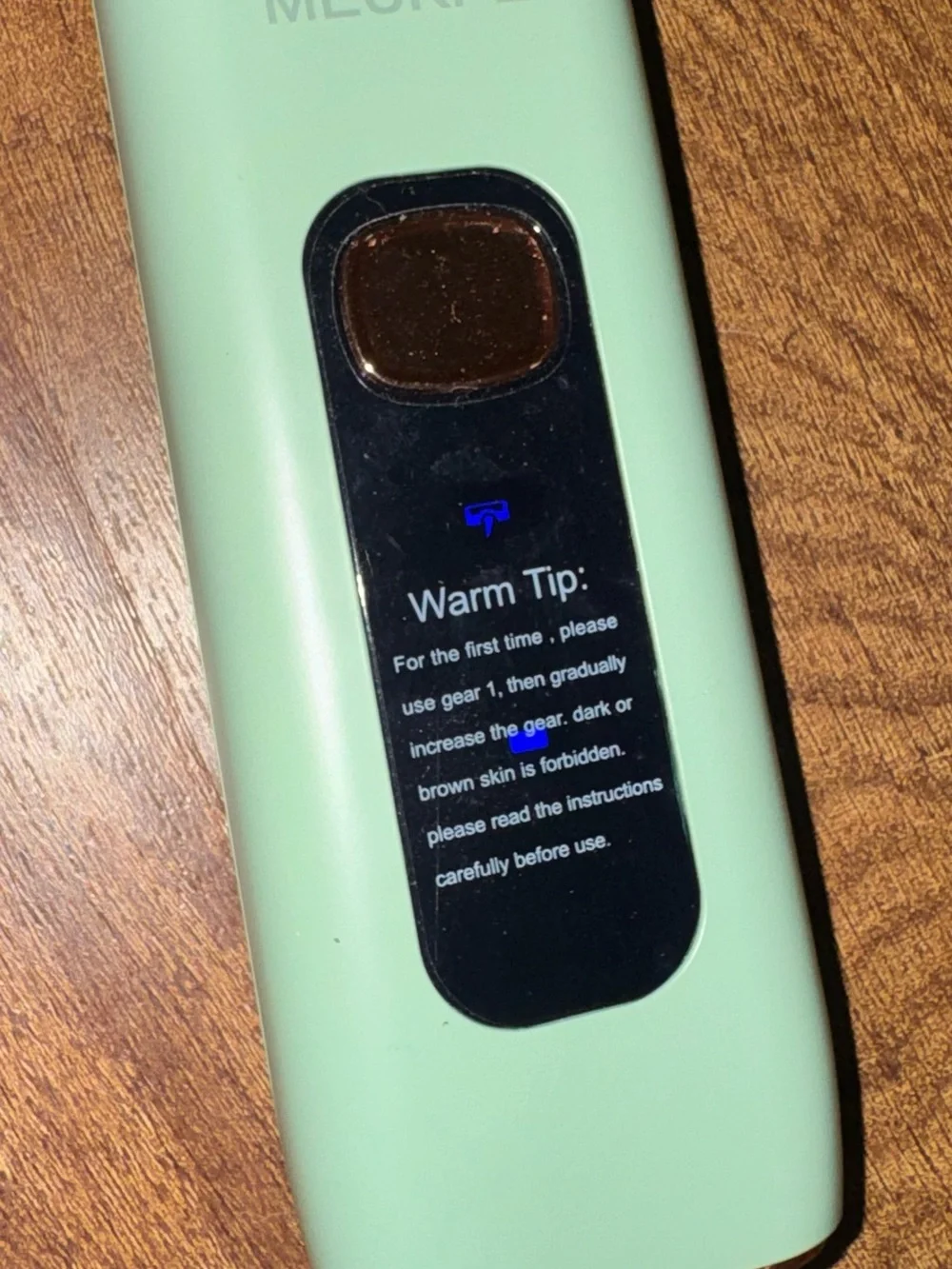 Mint Corded Portable Electronic Grooming Device